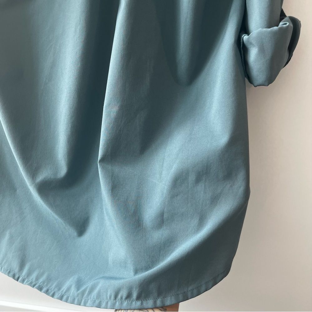 Mittoshop Teal Button Up - Size M - image 4